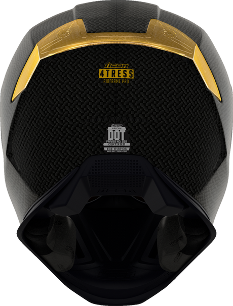 ICON Airframe Pro™ Motorcycle Helmet - Carbon 4Tress - Yellow - 2XL 0101-16664