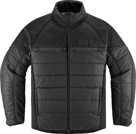 ICON Ghost Puffer Jacket - Black/Charcoal - 3XL 2820-6195