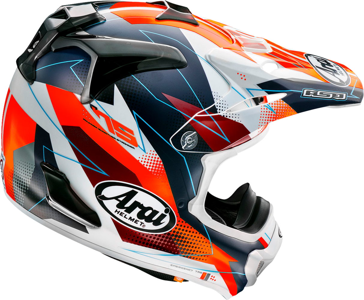 ARAI VX-Pro4 Motorcycle Helmet - Resolute - Red - XL 0110-8481