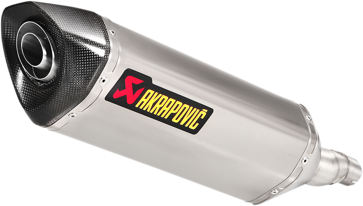 AKRAPOVIC Slip-On Line Muffler - Titanium/Carbon FIber NC700 2012-2020 S-H7SO2-HRT 1811-3157