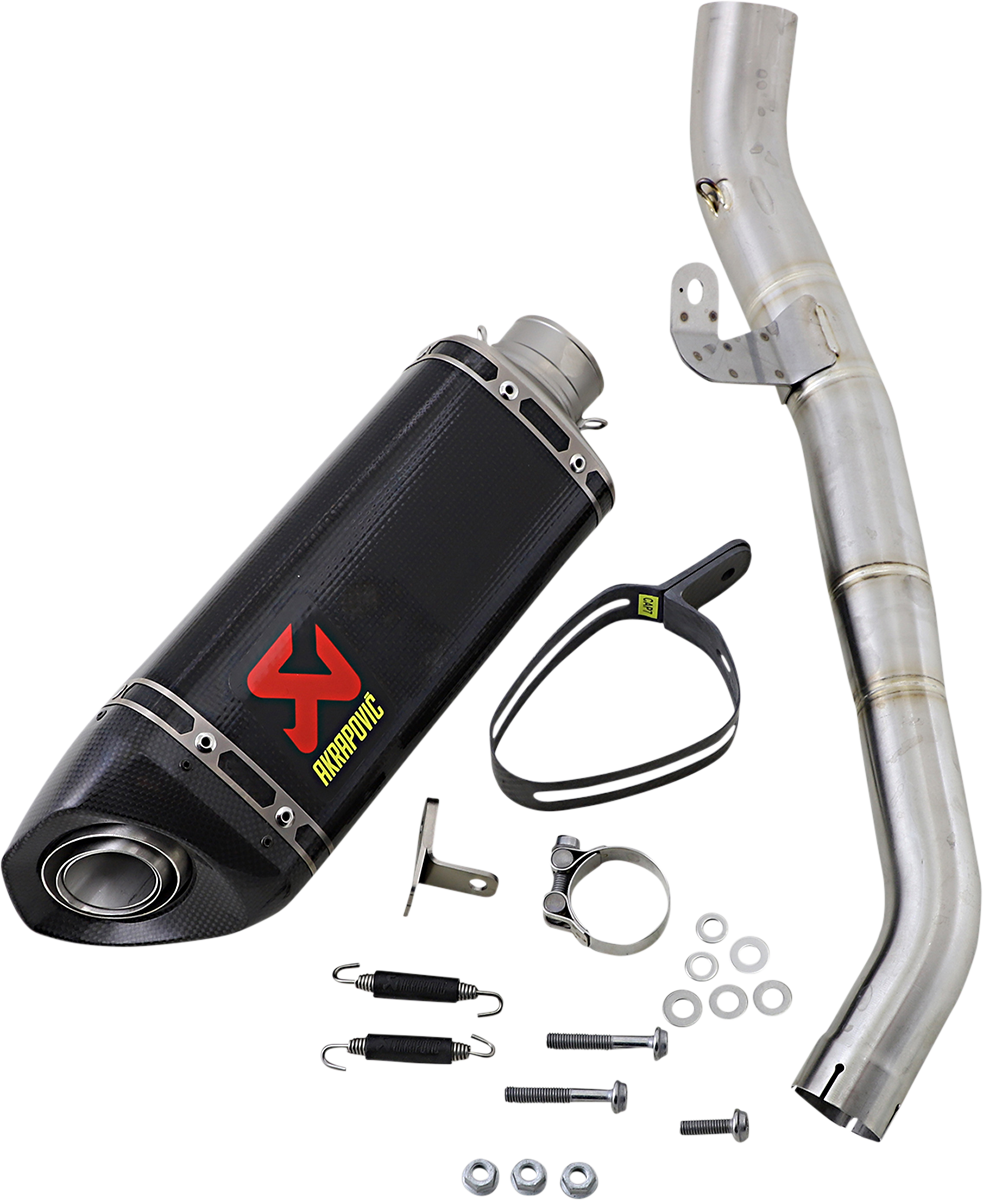 AKRAPOVIC Street Triple - Carbon Fiber Muffler Street Triple 765 R 2020-2022 S-T7SO3-APC 1811-3992