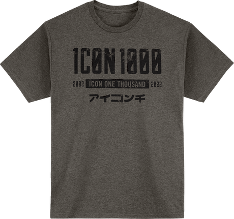 ICON Slabtown Memento™ T-Shirt - Gray - Medium 3030-22872