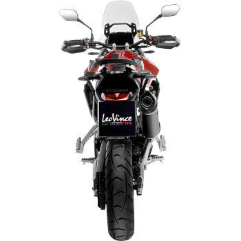 LEOVINCE LV One EVO Slip-On Muffler - Black Edition - Tiger 900 2024 14450EBU 1811-4743