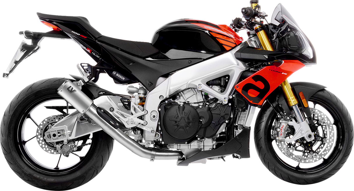LEOVINCE LV Corsa Muffler - Titanium Aprilia RSV4 /Tuono V4 1100 RR 2021-2023 15401T