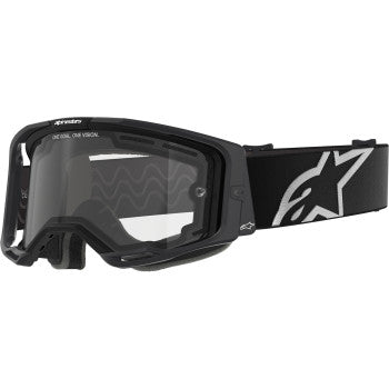 ALPINESTARS Goggles Vision 8 Goggles - Corp - Black - Clear 5100825-1425