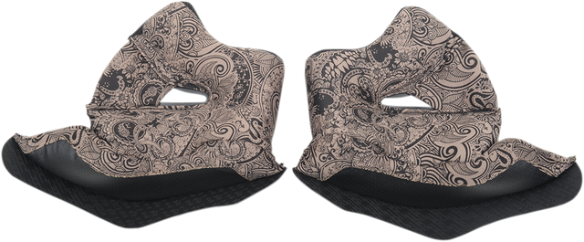 ICON Airmada™ Cheek Pads - Chantilly - 2XL - 20 mm 0134-1581