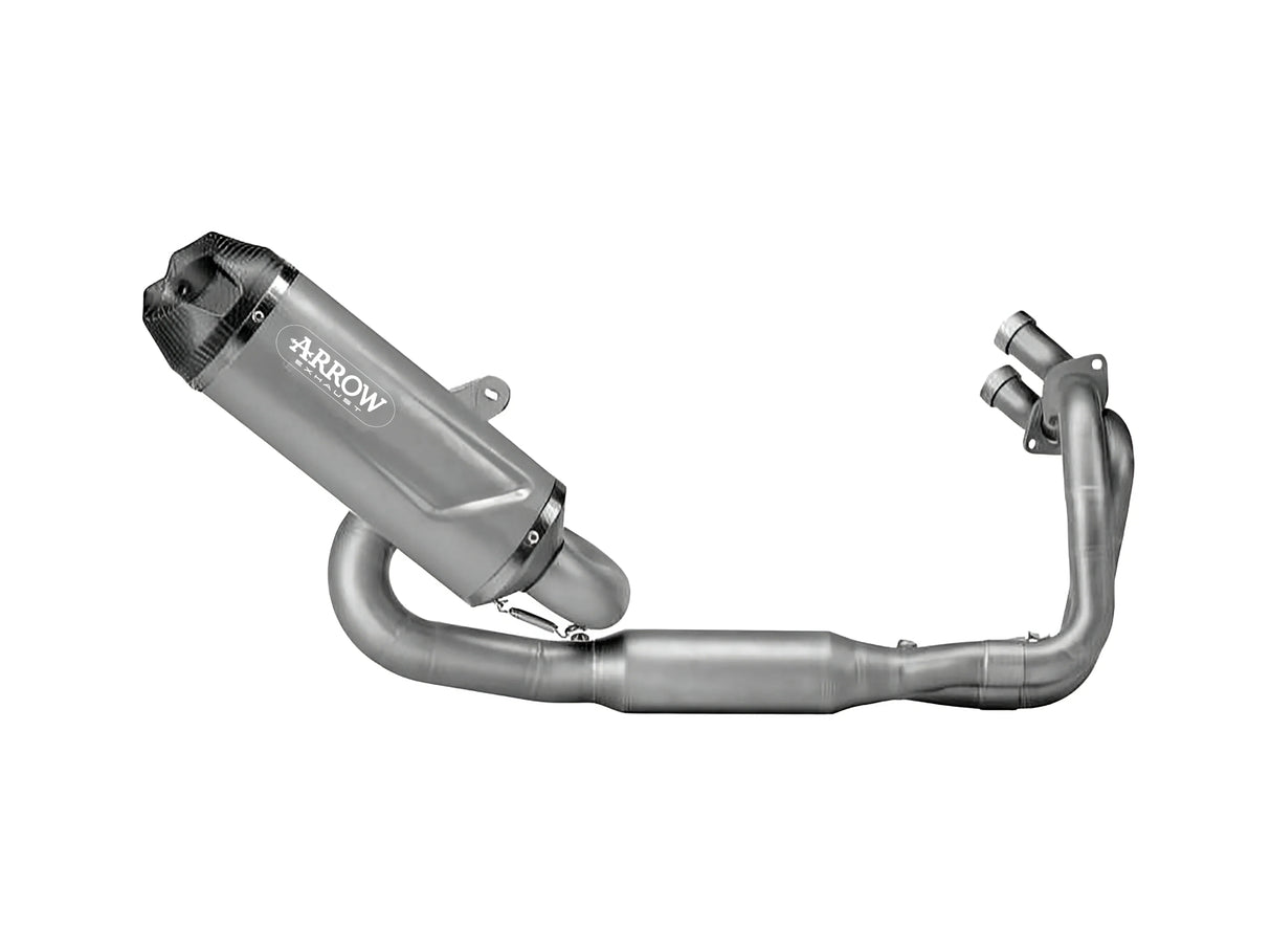 Arrow KAWASAKI NINJA 650/Z650 '23/24 E5+ FULL SYSTEM WITH ICON TITANIUM SILENCER - 77501PK