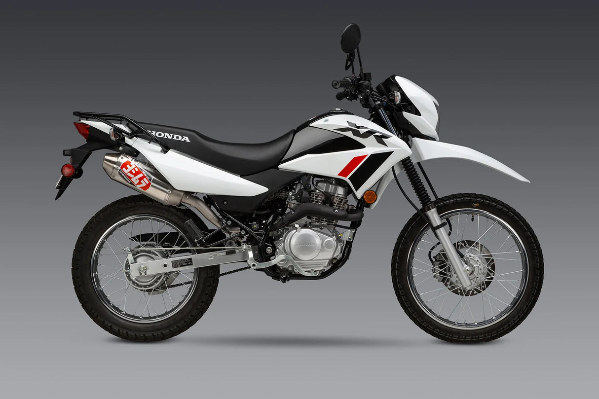 Escape Yoshimura XR150L 23 Enduro RS-2 de acero inoxidable con silenciador de aluminio 12149BC350