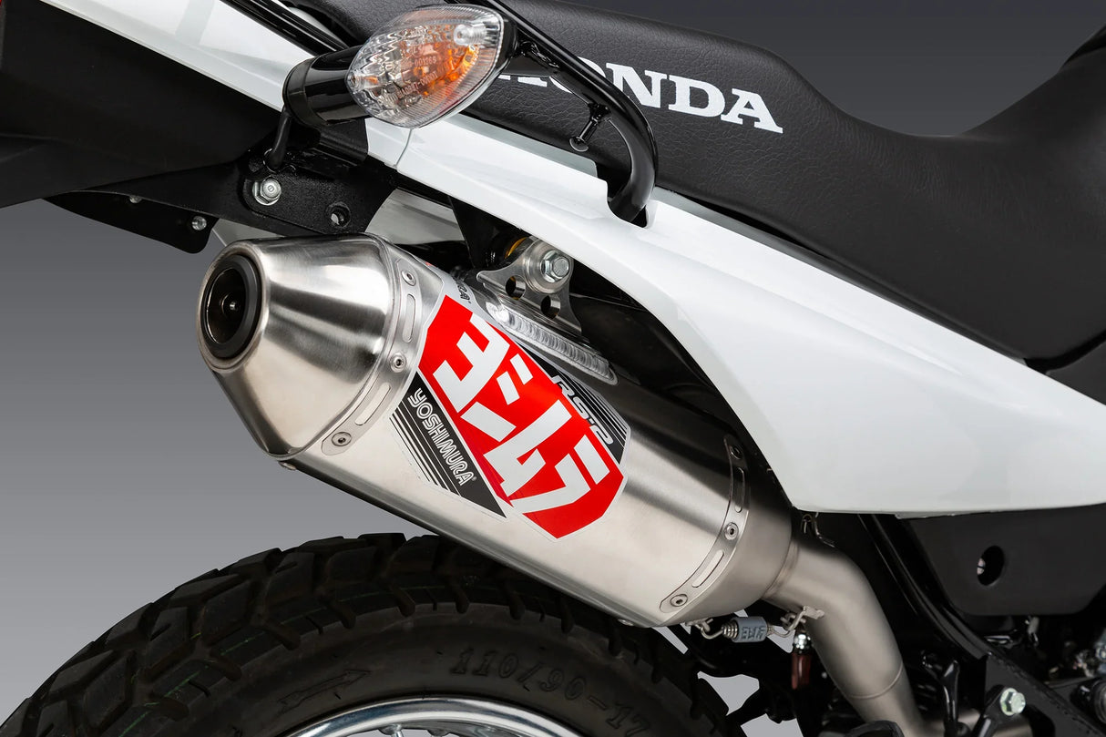 Escape Yoshimura XR150L 23 Enduro RS-2 de acero inoxidable con silenciador de aluminio 12149BC350