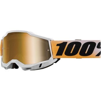 100% Accuri 2 Goggles - Shiv - True Gold Mirror 50014-00033