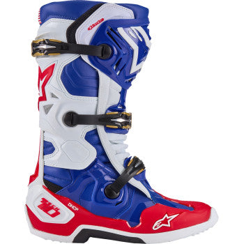 ALPINESTARS Union Tech 10 Boots - Red/White/Blue - US 8 2010020-3372-8
