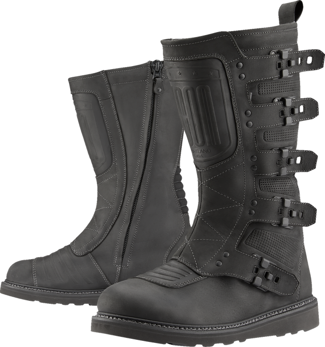 ICON Elsinore 2™ CE Boots - Black - Size 7 3403-1208