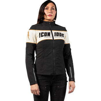 ICON Women's Hella 4™ Jacket - Black - XS 2822-1676