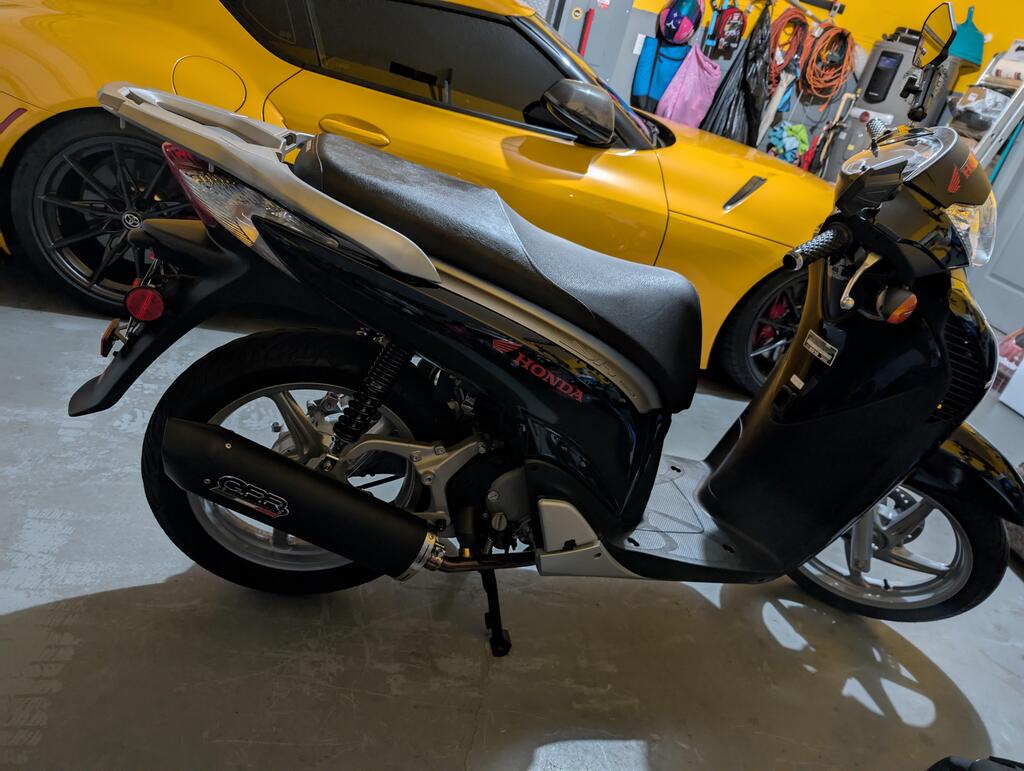 Honda Sh 150 i.e. 2005-2012 Exhaust GPR Full System Furore Nero