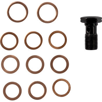 LA CHOPPERS Brake Line - 24"+ - '15-'17 FL Glide LA-8059B16