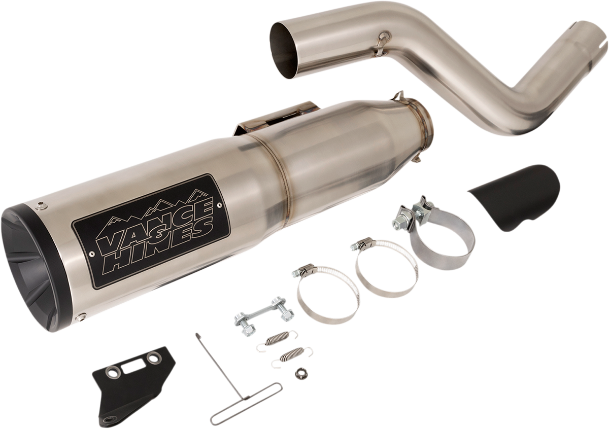 Vance & Hines Exhaust for Harley Davidson Pan America 2021-2024 Adventure Hi-Output 450 Slip-On Muffler 16533