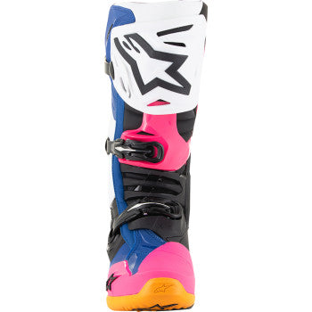 ALPINESTARS Daytona Coast Limited Edition Tech 10 Boots - White/Blue/Pink - US 9 2010020-2014-9