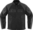 ICON Mesh AF™ Leather Jacket - Black - Small 2810-3897
