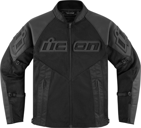 ICON Mesh AF™ Leather Jacket - Black - 2XL 2810-3901