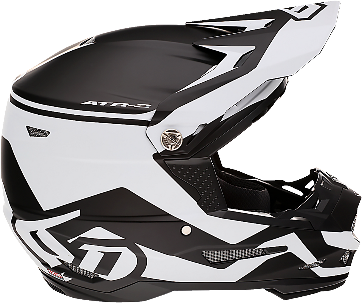 6D ATR-2 Motorcycle Helmet - Drive - White - XL 12-2718