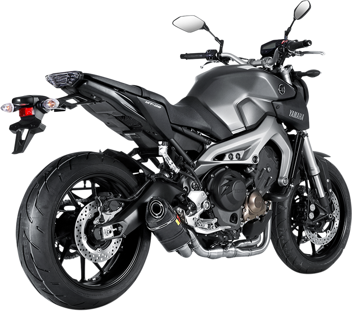 AKRAPOVIC Stainless Steel/Carbon Fiber Race Exhaust MT-09/FZ-09/XSR 900 2014-2020 S-Y9R2-AFC 1810-2216