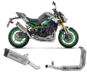 Arrow Full system with Indy Race EVO titanium silencer for Z 900 2025 71986PK - 71799MI
