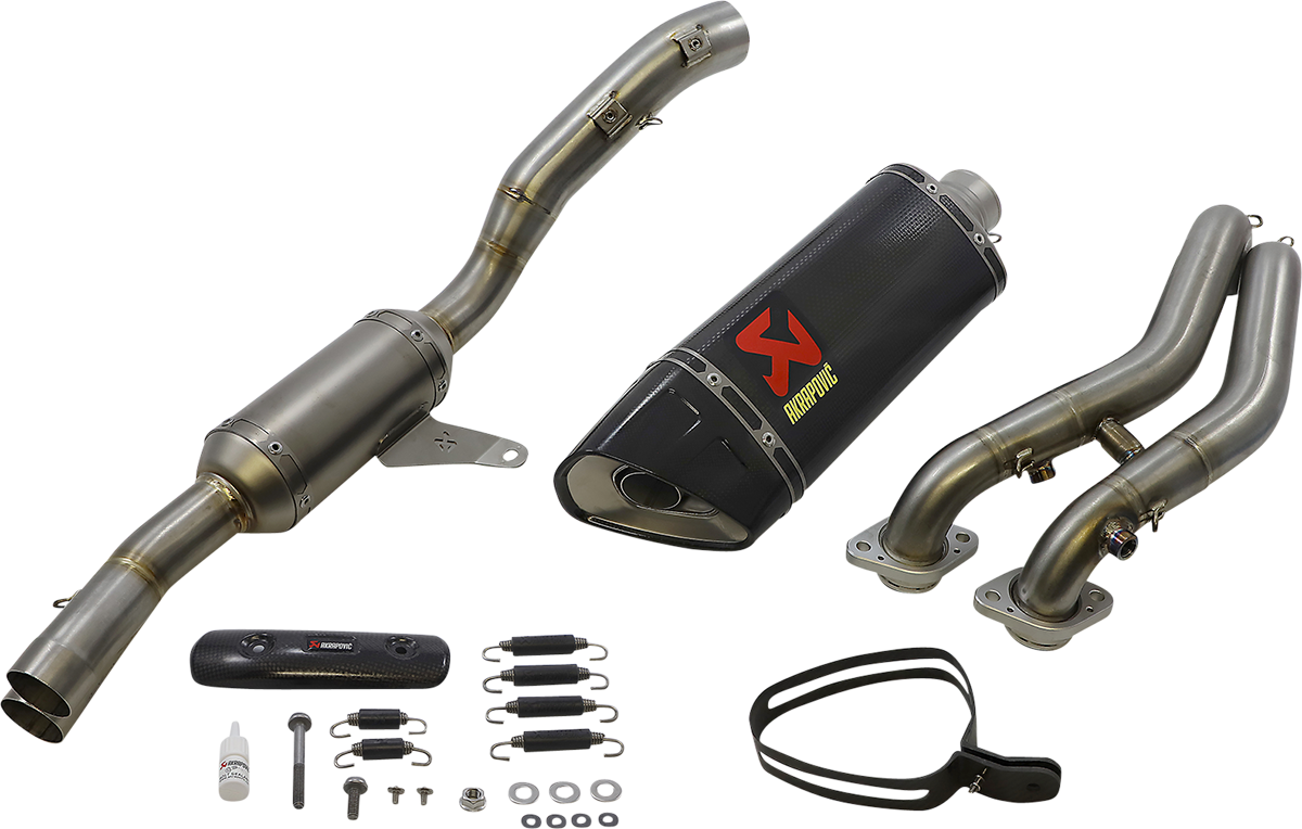 Akrapovic Exhaust Aprilia RS 660 / Tuono 660 2021-2024, Racing Line Full System Carbon Fiber S-A6R3-APLC