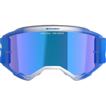 ALPINESTARS Goggles Vision 5 Goggles - Blaze - Blue - Blue Mirror 5102125-7271