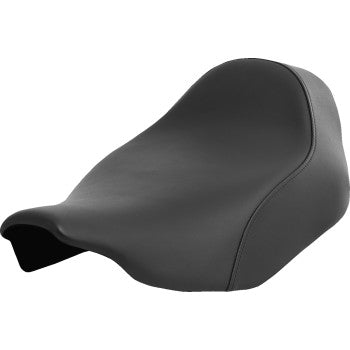 SADDLEMEN Renegade Solo Seat - Black - Plain - FLT/FLH 2023-2024 823-07-002