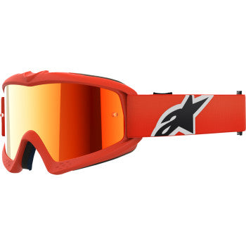 ALPINESTARS Goggles Youth Vision Goggles - Corp - Orange - Red Mirror 5140225-480