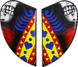 ICON Airform™ Side Plates - Suicide King - Gold 0133-1384