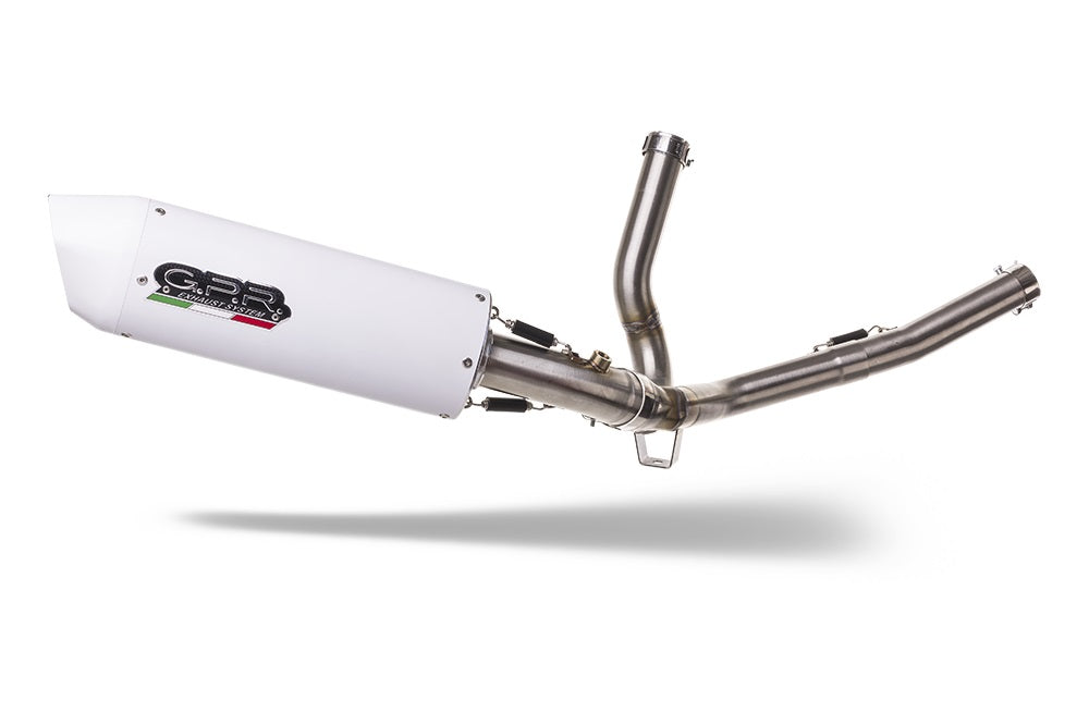 Suzuki V-Strom 650 2021-2025 Exhaust GPR Mid-Line Albus Evo4