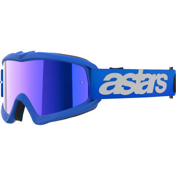 ALPINESTARS Goggles Youth Vision Goggles - Blaze - Blue - Blue Mirror 5140425-7271