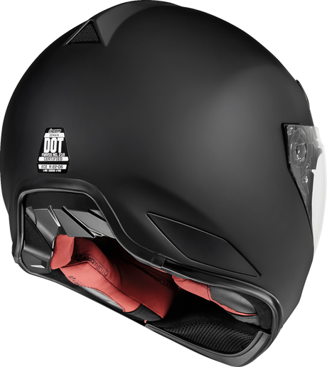 OPEN BOX NEW ICON Domain™ Motorcycle Helmet - Rubatone - Large 0101-14919