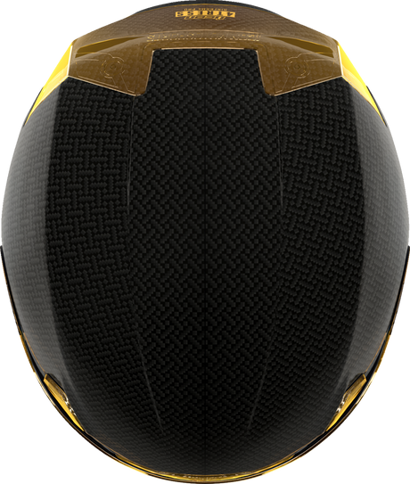 ICON Airframe Pro™ Motorcycle Helmet - Carbon 4Tress - Yellow - 2XL 0101-16664