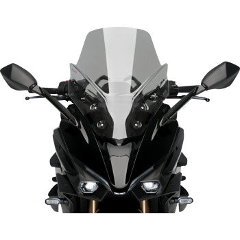 PUIG HI-TECH PARTS Touring Windscreen - Smoke - GSX-S1000 2022-2024 21342H