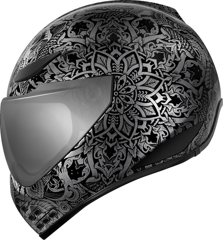 ICON Domain™ Motorcycle Helmet - Gravitas - Black - 2XL 0101-14963