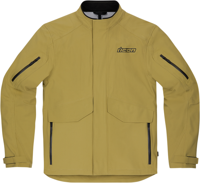 ICON Stormhawk Jacket CE - Tan - Medium 2820-5360