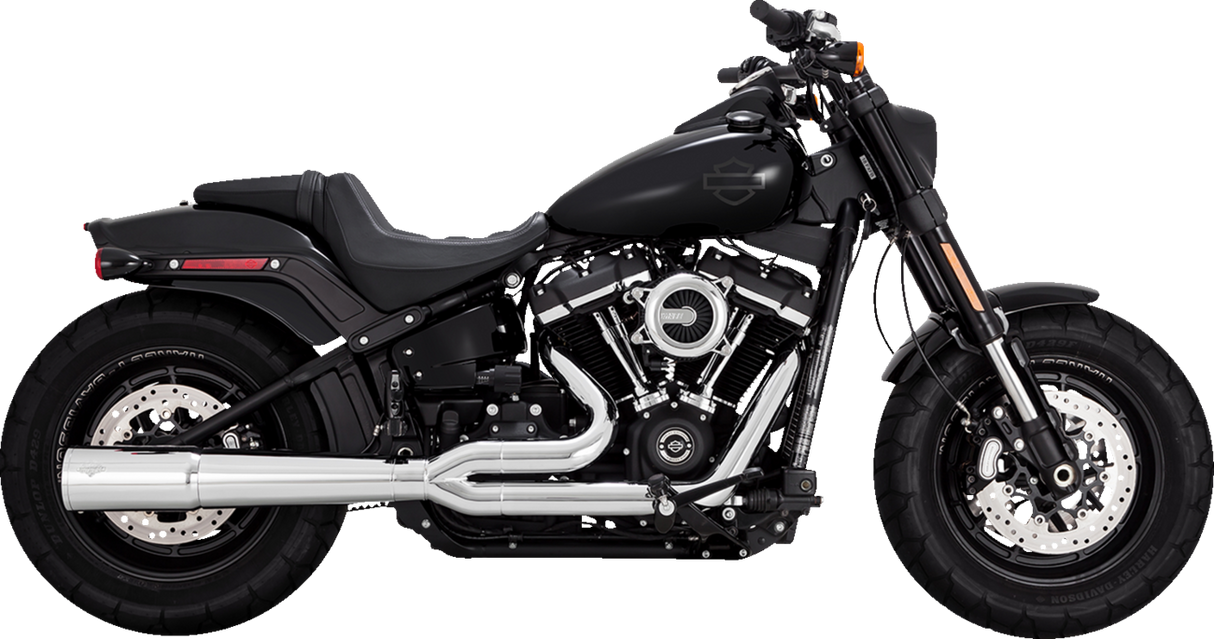 VANCE & HINES Pro Pipe Exhaust System - Chrome Softail 17387