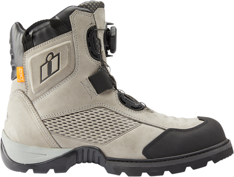 ICON Stormhawk Boots - Gray - Size 7 3403-1173