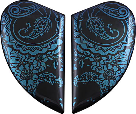 ICON Airform™ Side Plates - Chantilly Opal - Blue 0133-1272