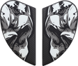 ICON Airform™ Side Plates - Death or Glory - Black 0133-1414