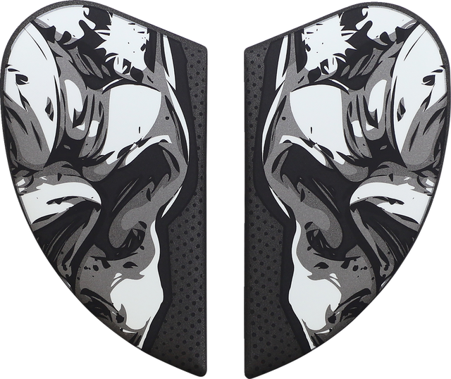 ICON Airform™ Side Plates - Death or Glory - Black 0133-1414