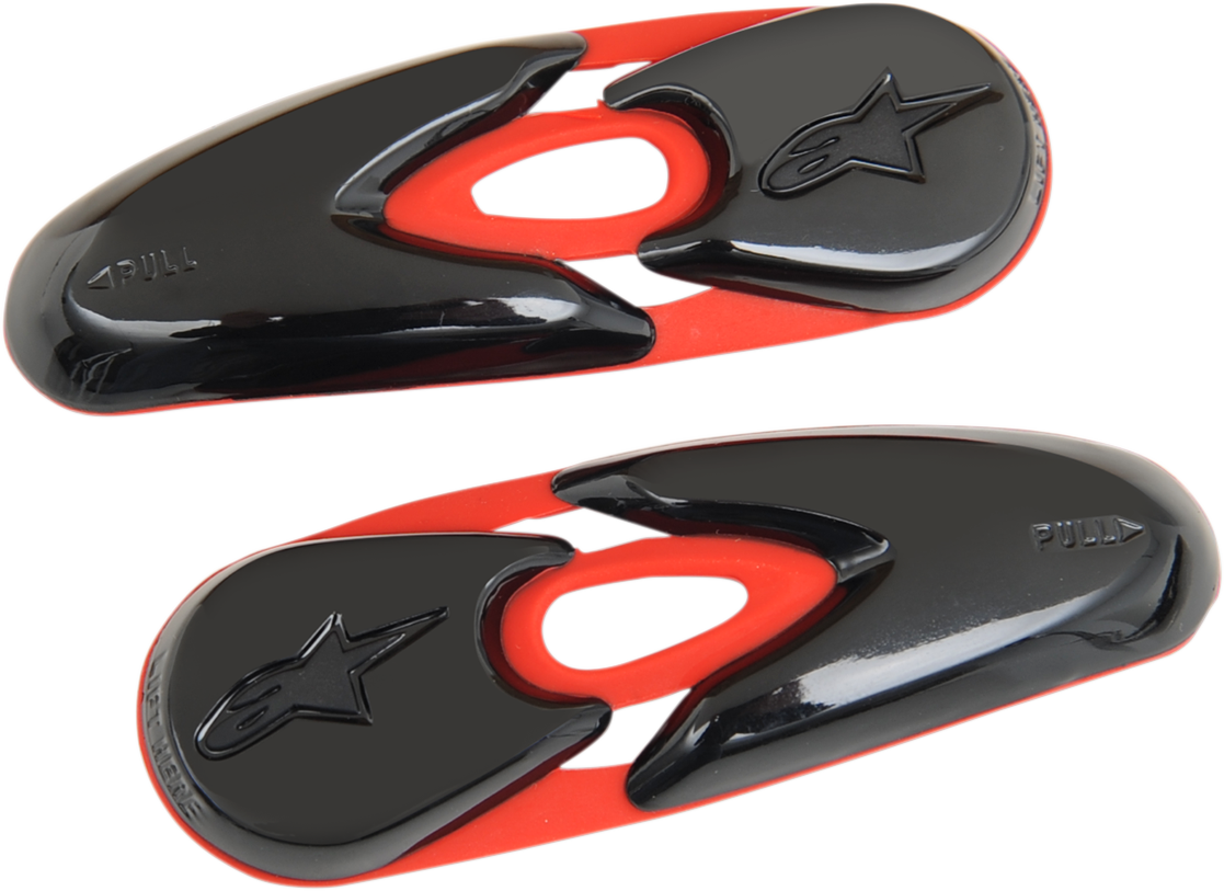 ALPINESTARS Women Toe Sliders - Red/Black 25SLI6-31