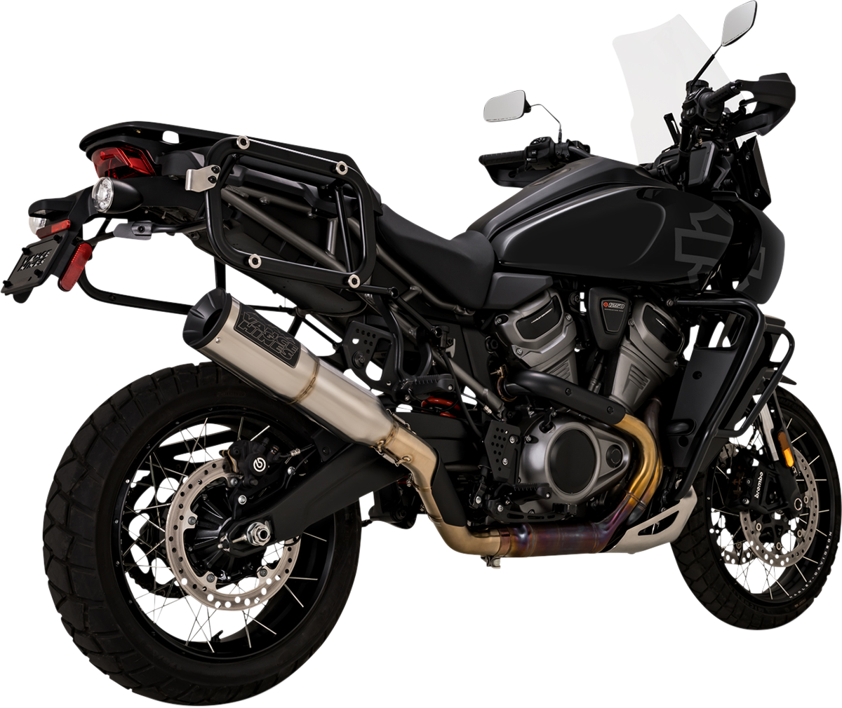 Vance & Hines Exhaust for Harley Davidson Pan America 2021-2024 Adventure Hi-Output 450 Slip-On Muffler 16533