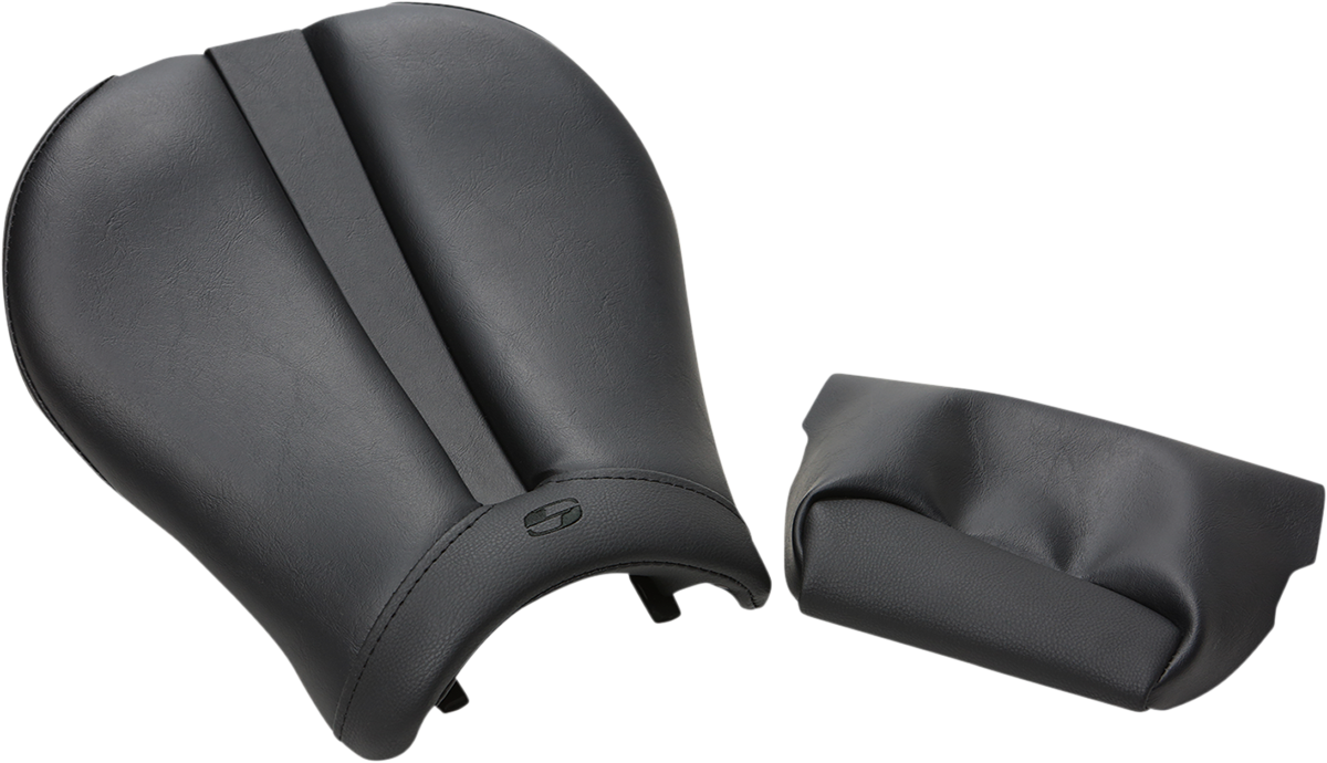 Saddlemen Seat for Ducati 848 1098 1198 2007-2013, Gel Channel Sport Seat, Pillion Cover, Black 0810-D012