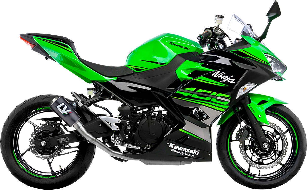 LEOVINCE LV-10 Muffler Ninja 400/500 2018-2024 15218CU 1811-4117