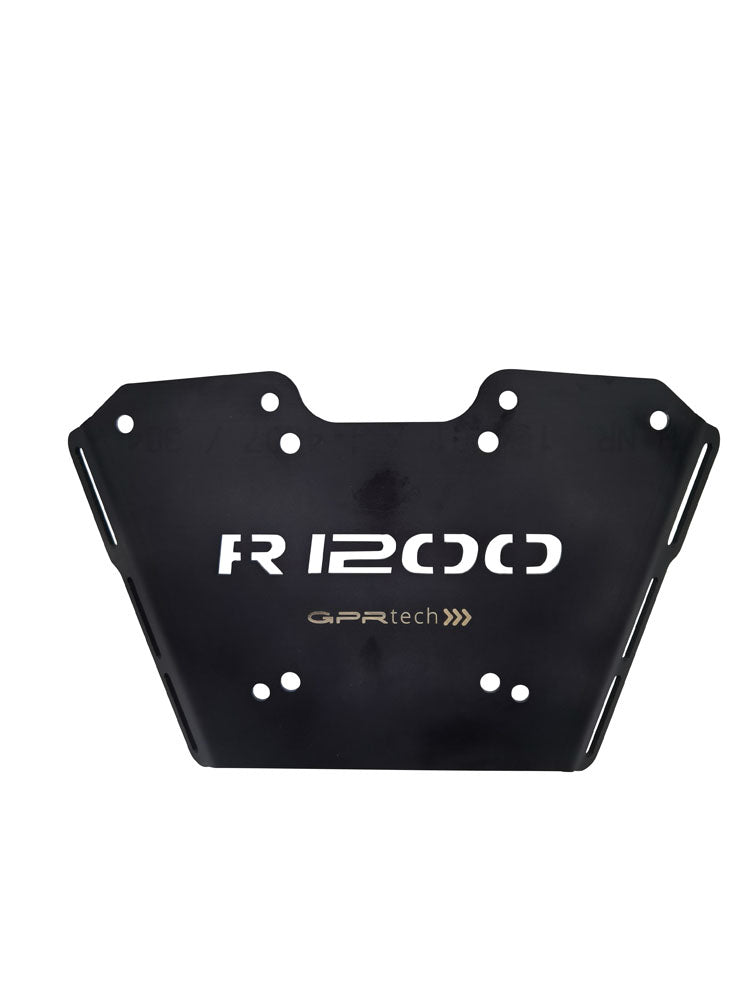BMW R1250R R1250RS 2021-2023 GPR Tech 45L Aluminum Top Case, Black with Mounting Plate
