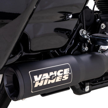VANCE & HINES Hi-Output RR Exhaust System - Matte Black Harley-Davidson Glide 47321