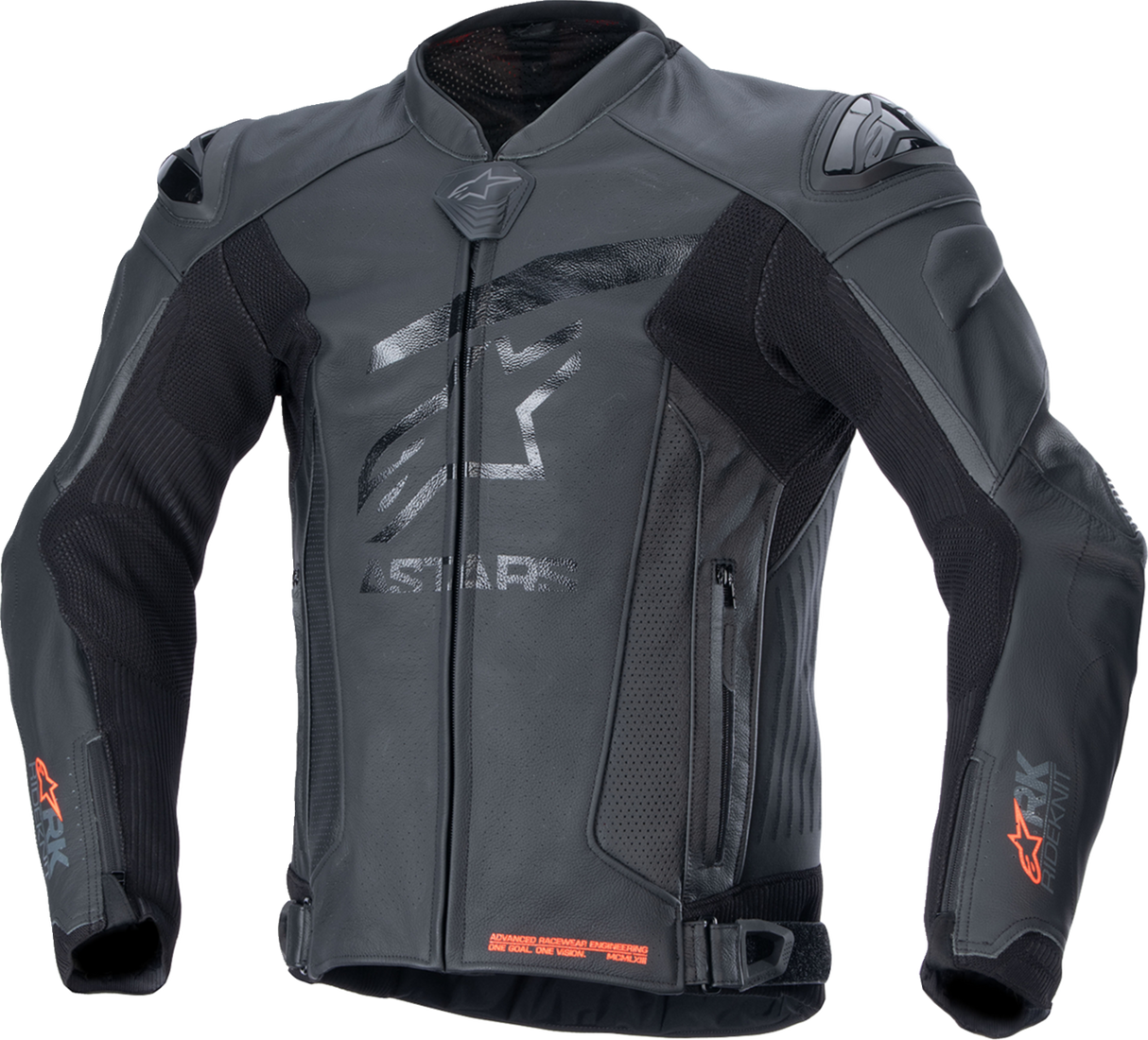 ALPINESTARS GP Plus R v4 Rideknit® Leather Jacket - Black/Black - 56 3100324-1100-56